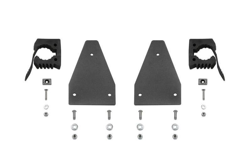 Fabtech 20-21 Jeep Gladiator 4WD Cargo Rack Shovel Mount Kit Cargo Boxes & Bags Fabtech