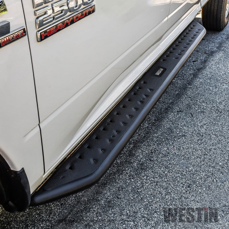Westin 09-18 Dodge RAM 1500 Crew Cab Outlaw Nerf Step Bars Nerf Bars Westin