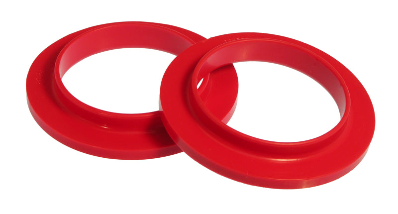 Prothane 79-82 Ford Mustang Front Upper Coil Spring Isolator - Red Spring Insulators Prothane