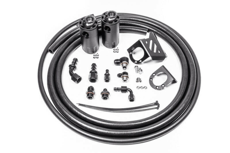 Radium Engineering 2016+ Toyota Tacoma Dual Catch Can Kit - Fluid Lock Oil Catch Cans Radium Engineering