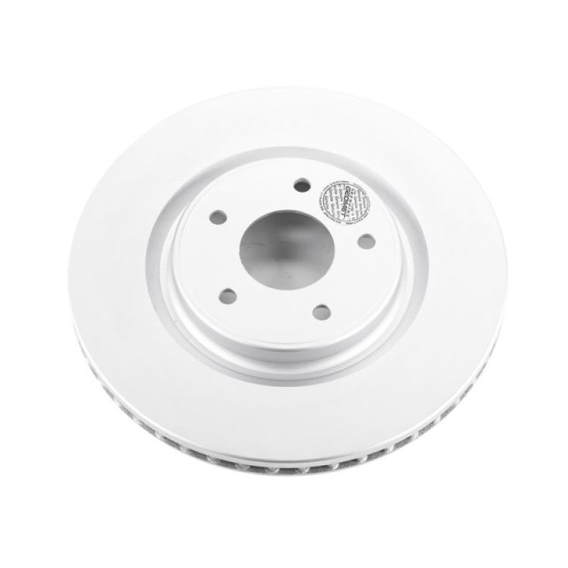 Power Stop 14-18 Nissan Rogue Front Evolution Geomet Coated Rotor Brake Rotors - OE - Cryo PowerStop