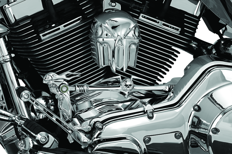 Kuryakyn Zombie Shift Linkage Chrome Shifter Cable Kuryakyn