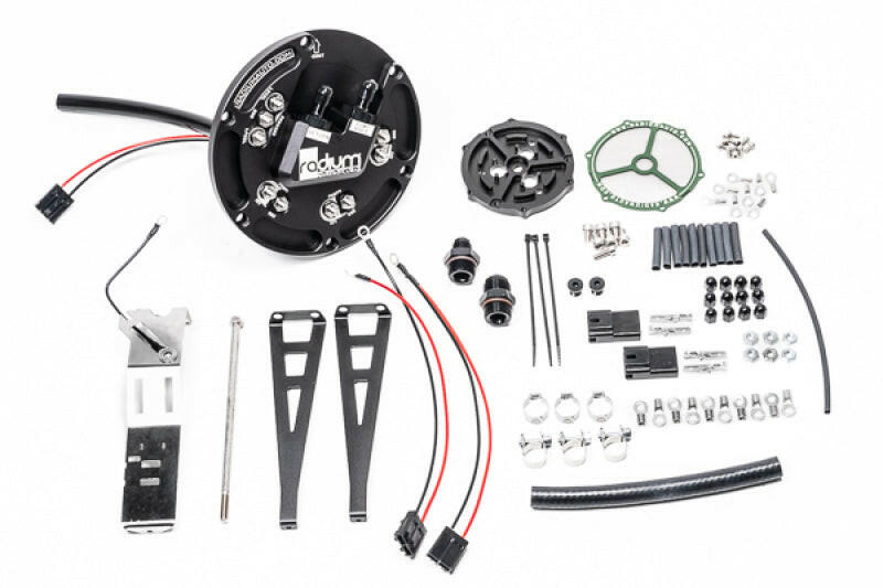 Radium Early Nissan Walbro GS342 or AEM 50-1200 Fuel Hanger - Pumps Not Included Fuel Pump Hangers Radium Engineering