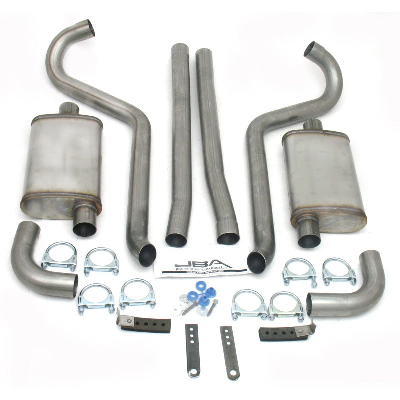 JBA 65-70 Ford Mustang 260-428 409SS Dual Turn Down Header Back Exhaust Header Back JBA