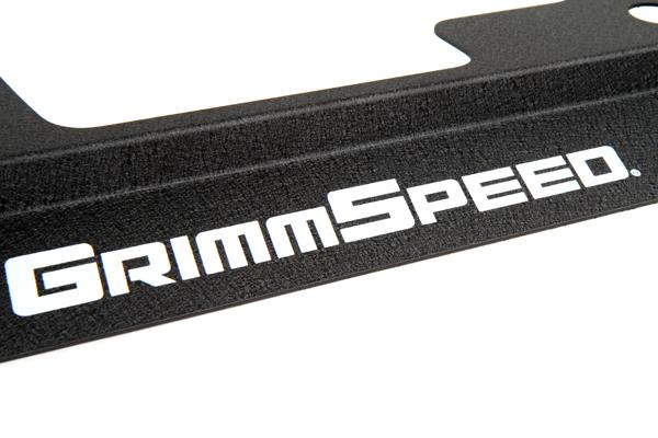 GrimmSpeed 02-07 Subaru Impreza/WRX / 04-07 STI Radiator Shroud w/Tool Tray - Black Radiator Shrouds GrimmSpeed