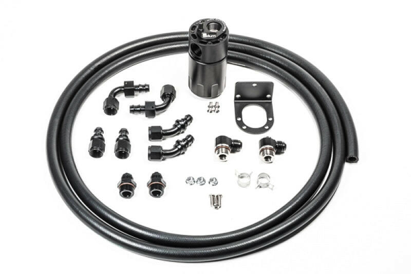 Radium Engineering Single Catch Can 8AN Kit Fluid Lock Oil Catch Cans Radium Engineering