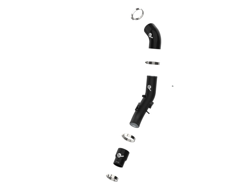 aFe BladeRunner 2-1/2 IN Aluminum Cold Charge Pipe Black 17-20 Hyundai Elantra GT L4-1.6L (t) Intercoolers aFe