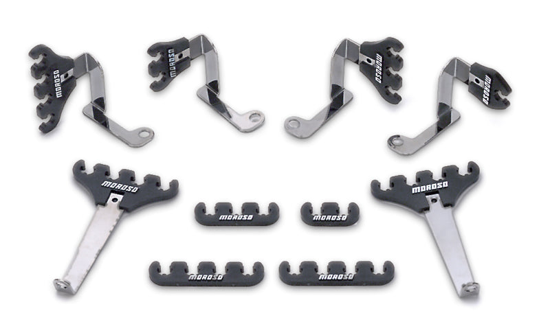 Moroso Ford Small Block Ignition Wire Loom Kit - 7-9mm - Black Wire Loom Moroso