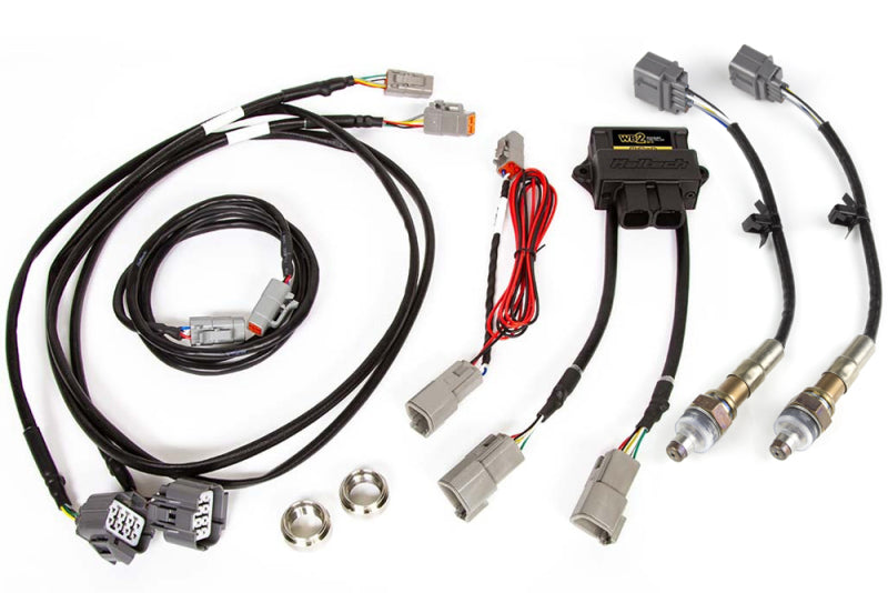 Haltech WB2 NTK Dual Channel CAN O2 Wideband Controller Kit Gauge Components Haltech