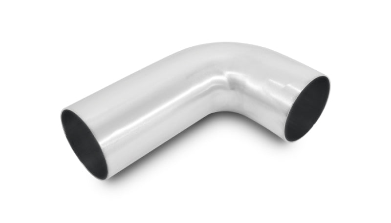 Vibrant 2in OD 90 Degree Tight Radius Aluminum Bend Aluminum Tubing Vibrant
