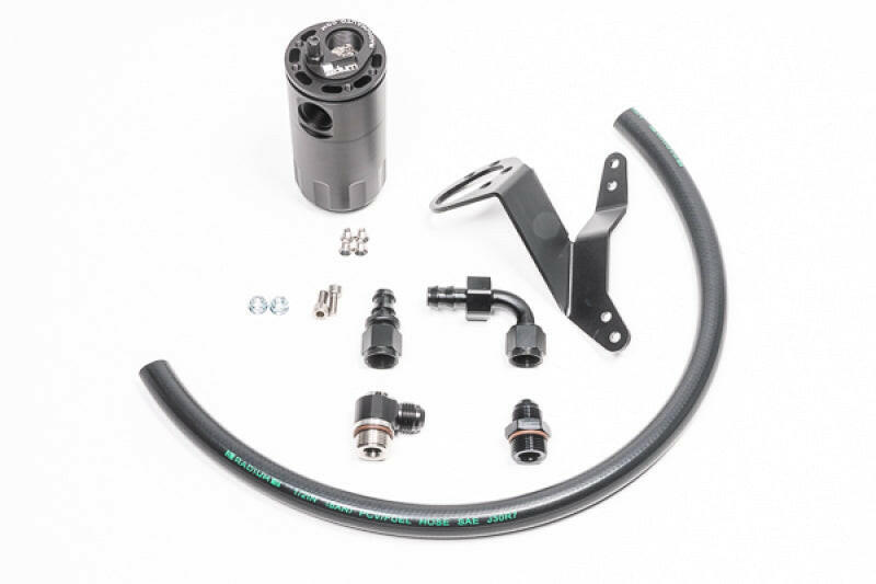 Radium Engineering Catch Can Kit CCV 11-14 Mustang GT Fluid Lock Oil Catch Cans Radium Engineering