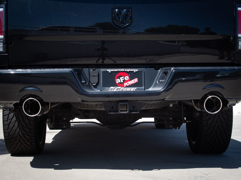 aFe 09-18 Ram 1500 V8 5.7L Hemi Gemini XV 3in 304 SS Cat-Back Exhaust w/ Polished Tips Catback aFe