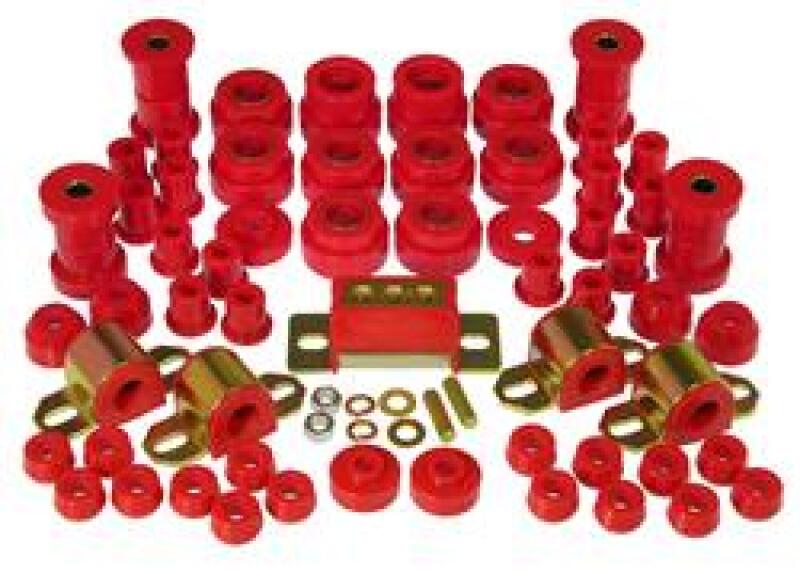 Prothane 80-86 Jeep CJ5/7 Total Kit - Red Bushings - Full Vehicle Kits Prothane