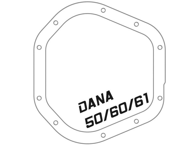 aFe Pro Series Dana 60 Front Differential Cover Black w/ Machined Fins 17-20 Ford Trucks (Dana 60) Diff Covers aFe
