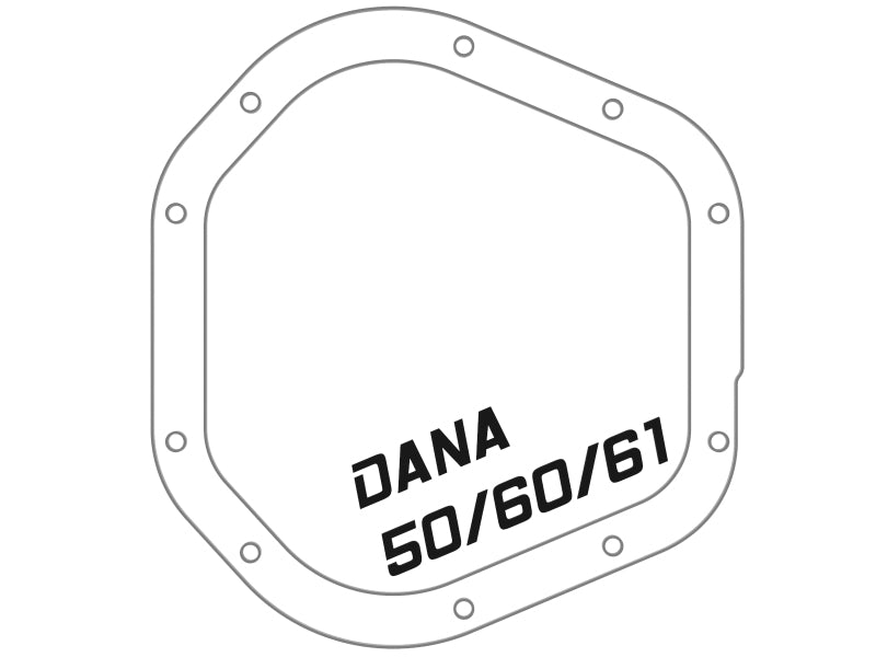 aFe Street Series Dana 60 Front Differential Cover Raw w/ Machined Fins 17-20 Ford Trucks (Dana 60) Diff Covers aFe