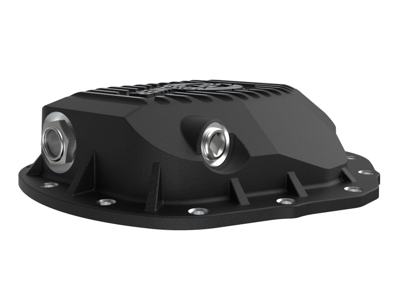 aFe 19-23 Dodge Ram 2500/3500 Pro Series Rear Differential Cover - Black w/ Machined Fins Diff Covers aFe