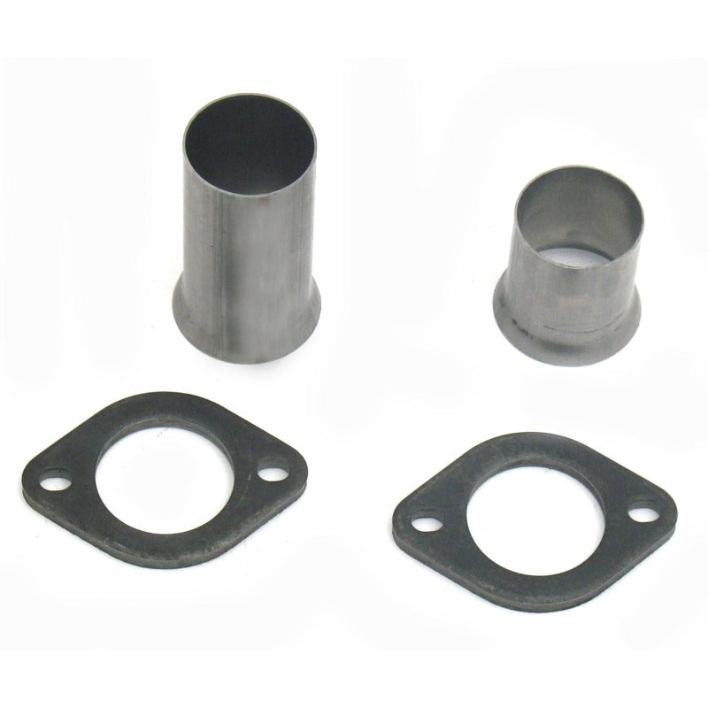 JBA 2.5in Stainless Steel Mid-Pipe Starter Tubes Exhaust Adapters JBA