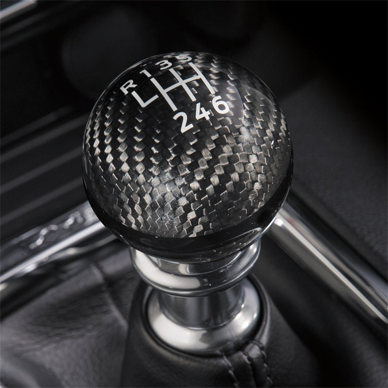Ford Racing 15-25 Mustang Ford Racing Carbon Fiber Shift Knob 6 Speed Shift Knobs Ford Racing