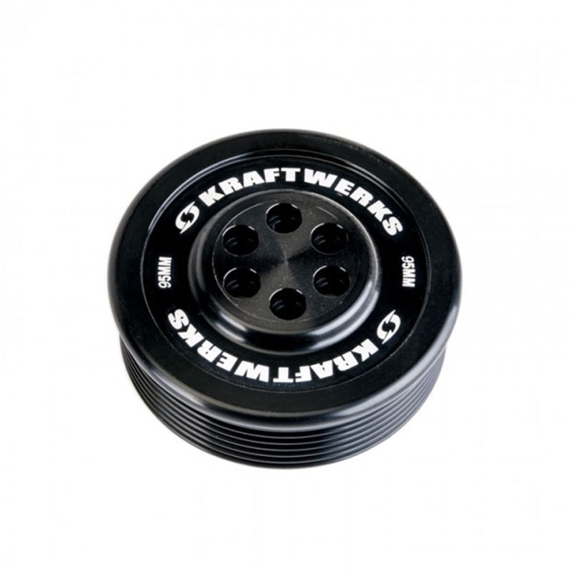 KraftWerks Supercharger Pulley - 95mm 7 Rib Supercharger Pulleys KraftWerks