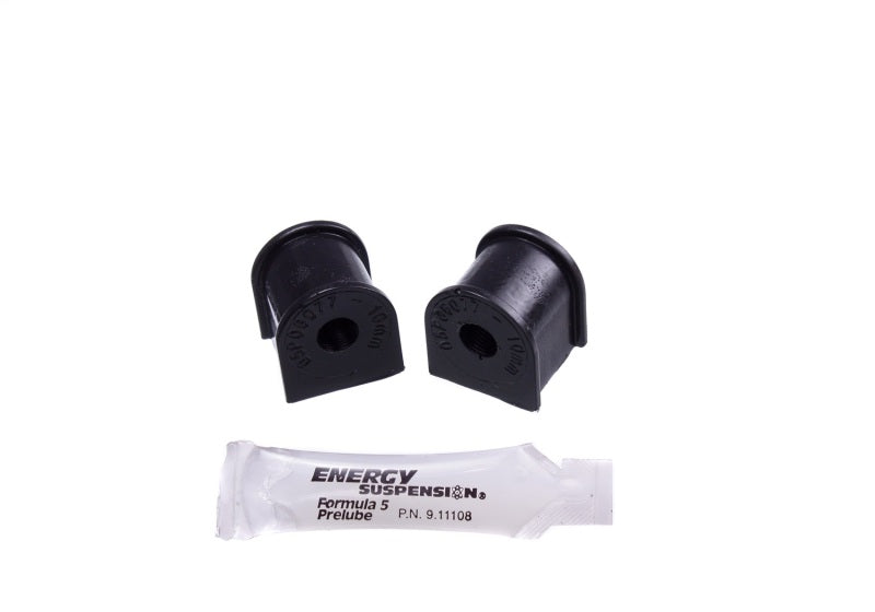 Energy Suspension 06-11 Honda Civic (Excl Si) 10mm Rear Sway Bar Bushings - Black Bushing Kits Energy Suspension