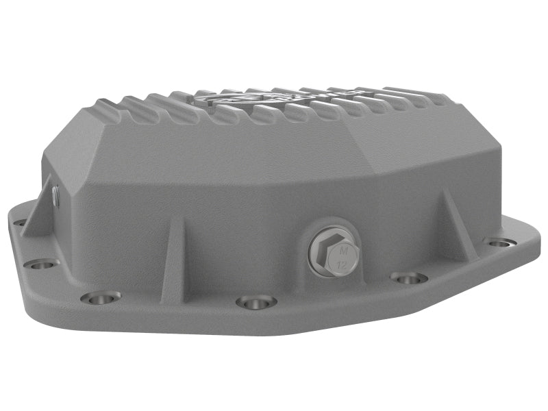 aFe Street Series Rear Differential Cover Raw w/Machined Fins 20+ Jeep Gladiator JT (Dana M220) Diff Covers aFe