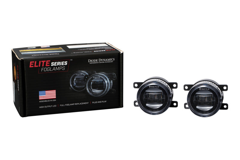 Diode Dynamics Elite Series Type A Fog Lamps - Yellow (Pair) Fog Lights Diode Dynamics
