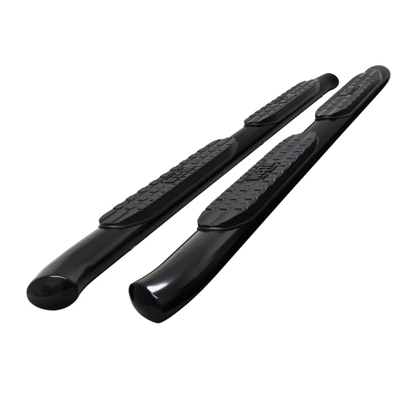 Westin 05-21 Toyota Tacoma Access Cab PRO TRAXX 4 Oval Nerf Step Bars - Blk Nerf Bars Westin