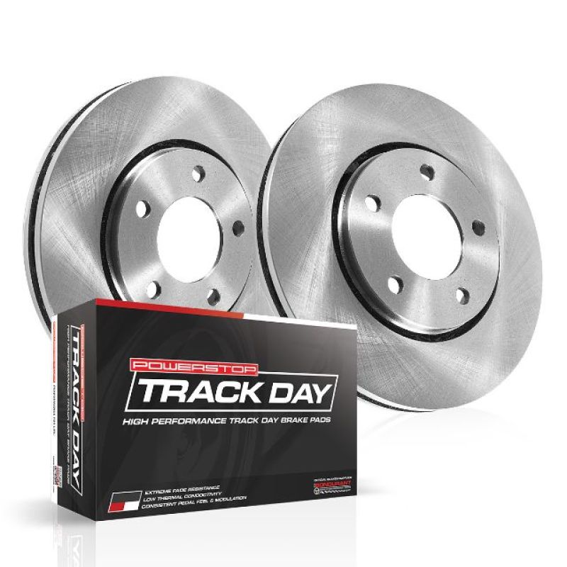 Power Stop 16-18 BMW 320i xDrive Rear Track Day Brake Kit Brake Kits - Performance Blank PowerStop