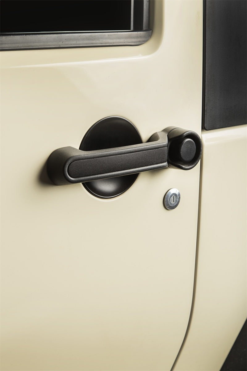 Rugged Ridge Door Handle Inserts. Black 07-18 Jeep Wrangler 4 Door Doors Rugged Ridge