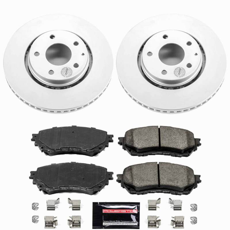 Power Stop 20-21 Mazda 6 Front Z23 Coated Brake Kit Brake Kits - Performance D&S PowerStop