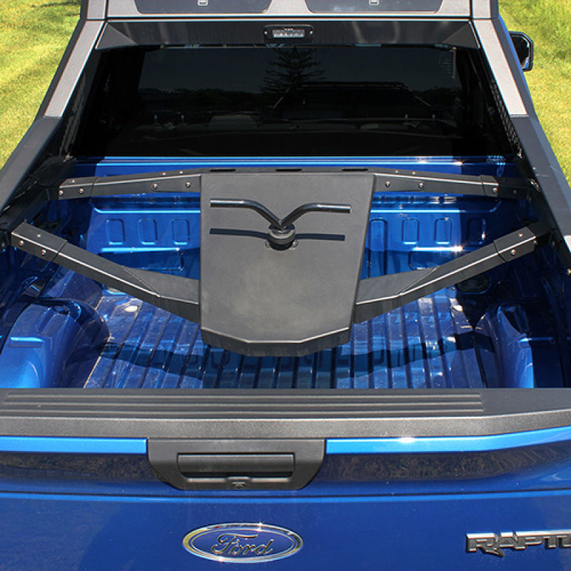 Ford Racing 17-19 Ford Raptor Chase Rack In-Bed Tire Carrier Spare Tire Carriers Ford Racing