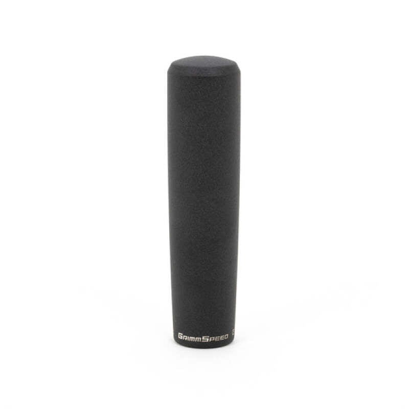 GrimmSpeed Tallboy Shift Knob Aluminum Black - M12x1.25 Shift Knobs GrimmSpeed