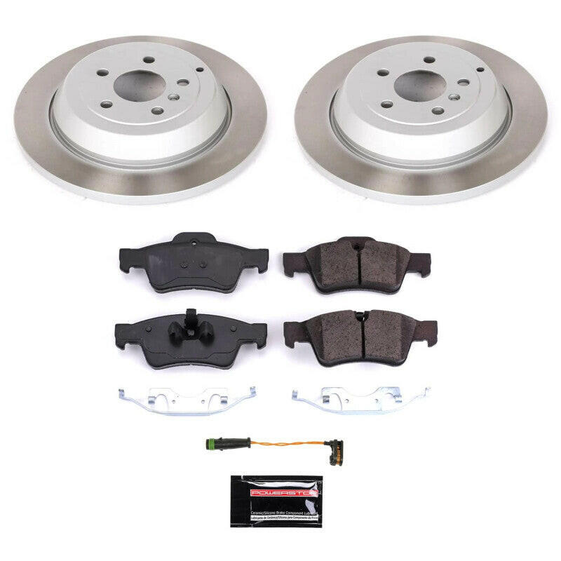 Power Stop 06-07 Mercedes-Benz R500 Rear Semi-Coated Rotor Kit Brake Kits - Performance Blank PowerStop