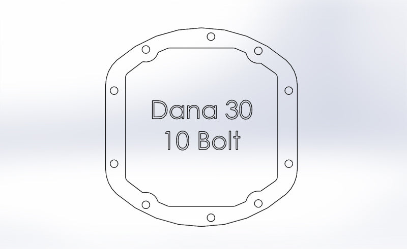 aFe 97-18 Jeep Wrangler TJ/JK Dana 30 Street Series Differential Cover w/ Machined Fins - Raw Diff Covers aFe