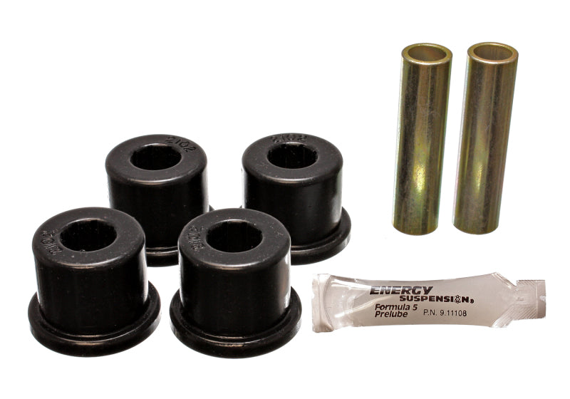 Energy Suspension Frame Shackle Set - Black Bushing Kits Energy Suspension