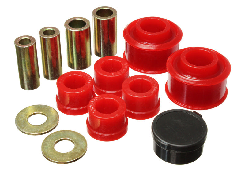 Energy Suspension 05-09 Subaru Legacy Front Control Arm Bushing Set - Red Bushing Kits Energy Suspension