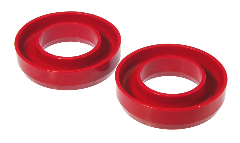 Prothane 88-98 Chevy Front Coil Spring 1in Lift Spacer - Red Spring Insulators Prothane