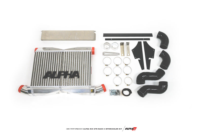 AMS Performance 2009+ Nissan R35 GTR ALPHA Race X Front Mount Intercooler Kit Intercoolers AMS