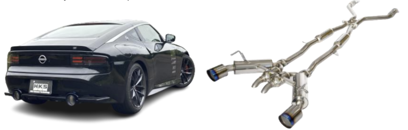 HKS FULL DUAL MUFFLER RZ34 VR30DDTT Catback HKS