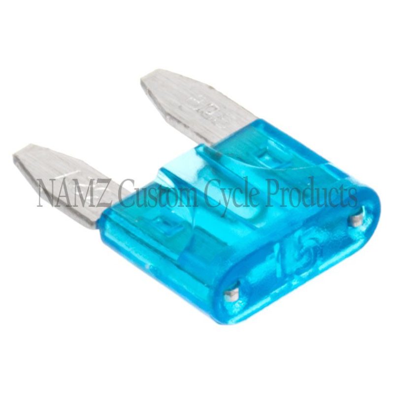 NAMZ 15-AMP MINI Fuse - 5 Pack (HD 72330-95) Relays NAMZ
