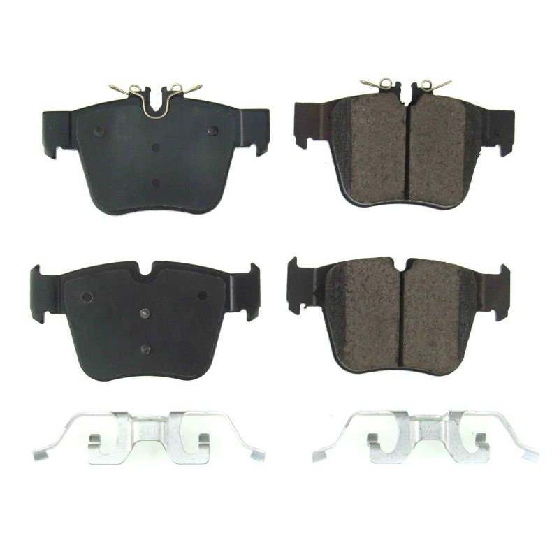Power Stop 17-18 Mercedes-Benz C43 AMG Rear Z17 Evolution Ceramic Brake Pads w/Hardware Brake Pads - OE PowerStop