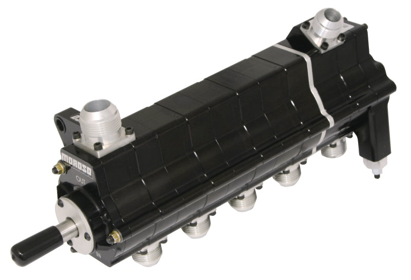 Moroso Black Series 5 Stage Dry Sump Oil Pump - Left Side - 1.100in Pressure Oil Pumps Moroso