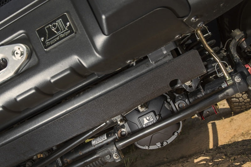 Rugged Ridge Boulder Aluminum Differential Cover Dana 30 Black Diff Covers Rugged Ridge