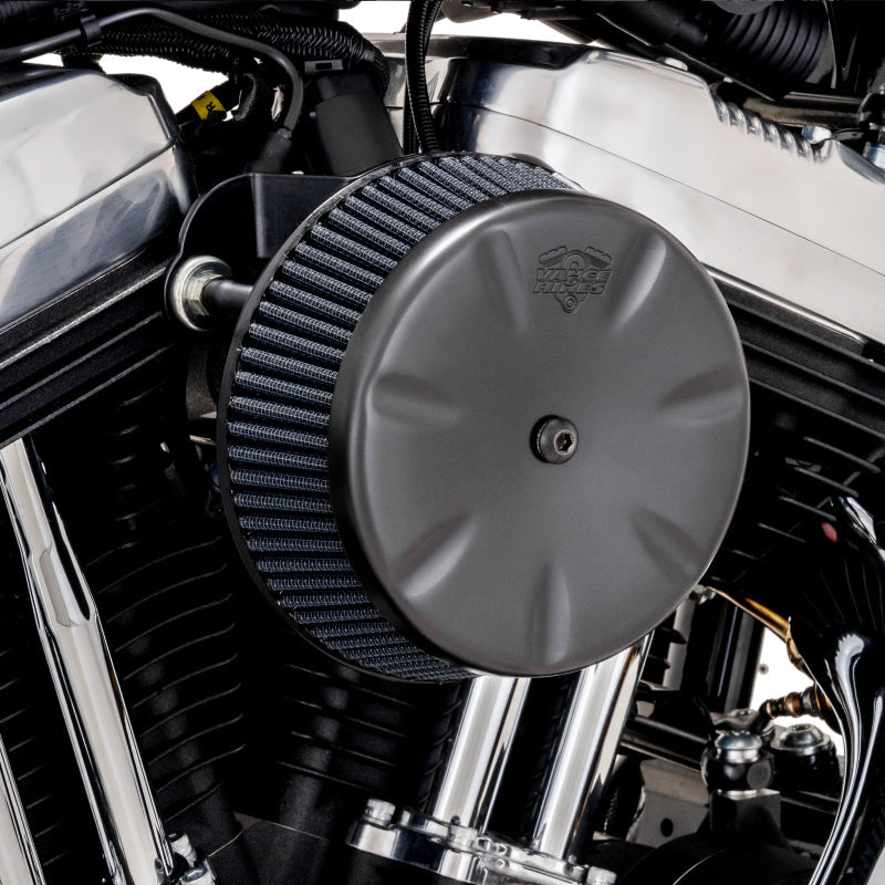 Vance & Hines HD Touring 08-16 Eliminator Intake Kit Black Short Ram Air Intakes Vance and Hines