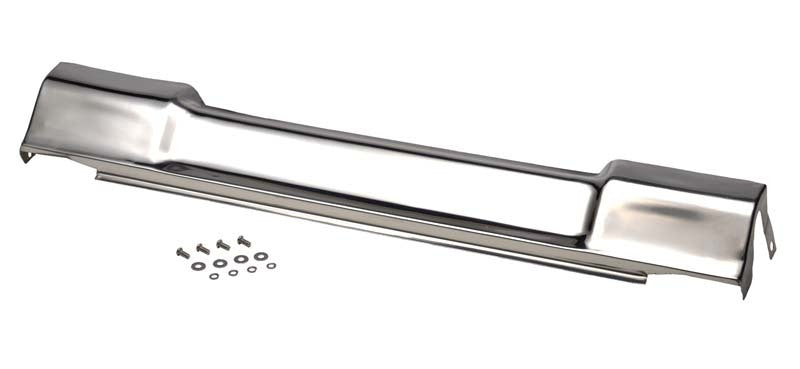 Kentrol 97-04 Jeep Wrangler TJ 410 Stainless Frame Cover - Polished Silver Bumper Covers - Front Kentrol