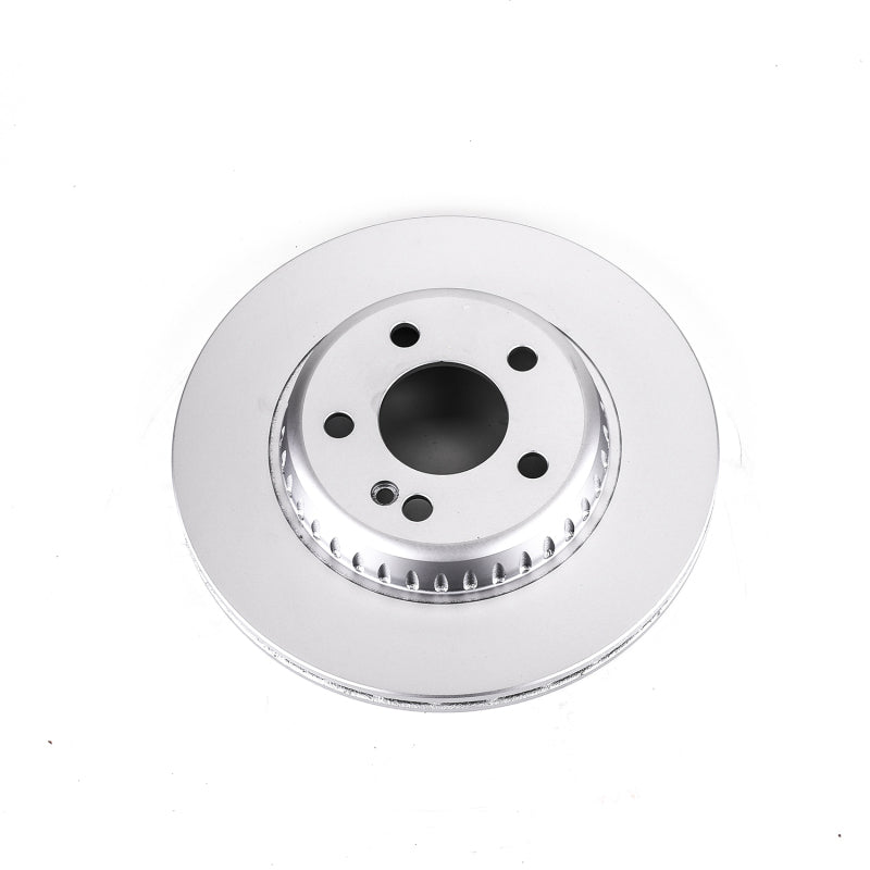 Power Stop 15-18 Mercedes-Benz C300 Rear Evolution High Carbon Geomet Coated Rotor Brake Rotors - OE - Cryo PowerStop