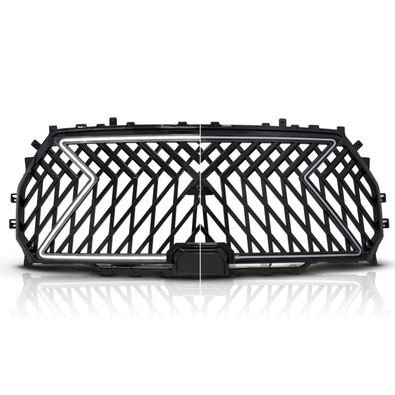 Anzo 22-24 Toyota Tundra Full LED Light Tube Front Grille w/ Initiation & Running Light Headlights ANZO