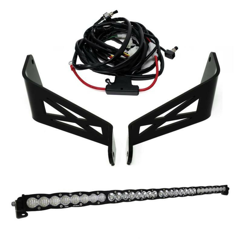 Baja Designs S8 Can-Am Maverick X3 Rock Crawler 40in Roof Mount Kit Light Mounts Baja Designs