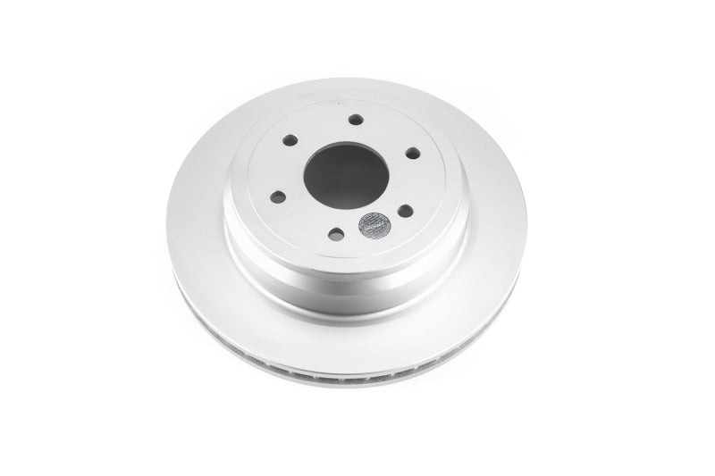 Power Stop 16-18 Nissan Titan XD Rear Evolution Geomet Coated Rotor Brake Rotors - OE - Cryo PowerStop