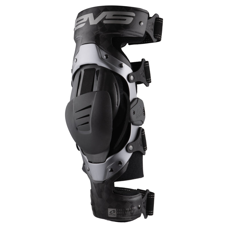 EVS Axis Pro Knee Brace Black/Grey - Large/Left Body Protection EVS